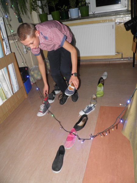 Zabawa andrzejkowo - integracyjna SP